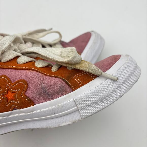 Converse Golf Le Fleur x One Star Ox Candy Pink Shoes Sneakers Women's 8.5 - Picture 13 of 15